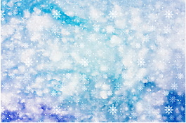 浪漫唯美EPS和PSD雙格式雪花背景