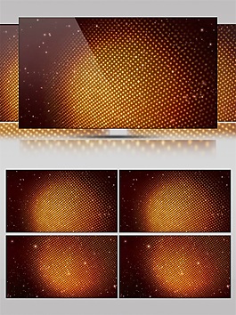 橘色燈光高清視頻素材