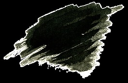 黑色旋轉(zhuǎn)涂鴉卡通透明素材
