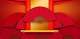 2018狗年新春晚會(huì)背景素材