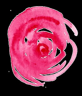 血红花蕊卡通透明素材