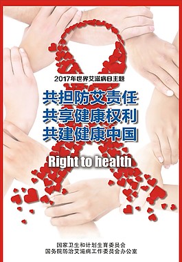 艾滋病宣傳展板