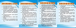 消防制度牌展板