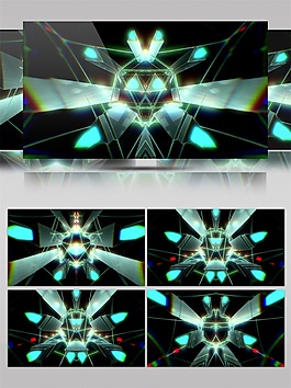 伸縮的3D動(dòng)態(tài)視頻素材