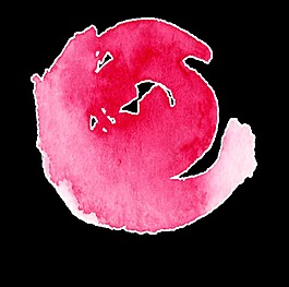 旋轉(zhuǎn)花葉卡通透明素材