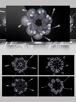 白色扥光高清視頻素材