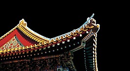 古代建筑透明素材