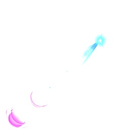 唯美夢(mèng)幻彩色元素透明素材