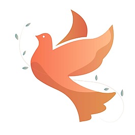 創(chuàng)意和平鴿子png元素