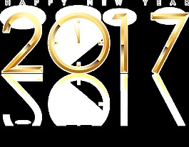 金黃2017裝飾素材