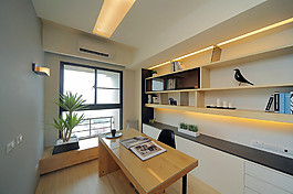 現(xiàn)代木質(zhì)餐廳效果圖