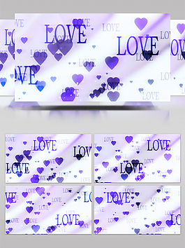A961紫色愛(ài)心LOVE