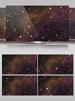 黑色浪漫星空高清視頻素材