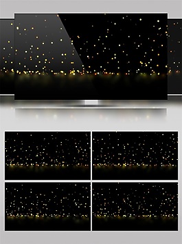 黑色浪漫星空高清視頻素材