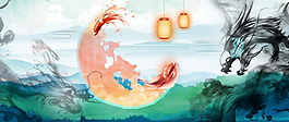 2018狗年新年背景素材