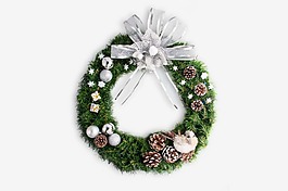 現(xiàn)代時(shí)尚家居室內(nèi)墻壁植物花環(huán)psd源文件