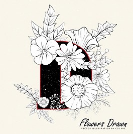 花朵鮮花矢量素材