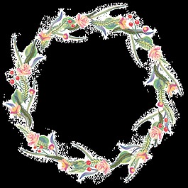 創(chuàng)意時(shí)尚花環(huán)透明裝飾素材