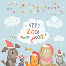 卡通2018動物素材