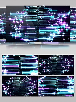 華麗光背景高清視頻素材