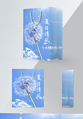 蒲公英手提袋包裝設(shè)計(jì)