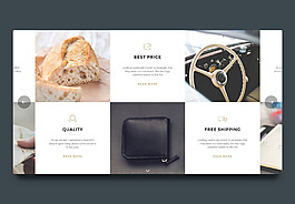 電商淘寶店鋪詳情介紹頁banner