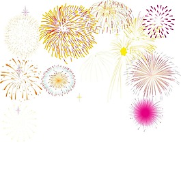 喜慶煙花節(jié)日元素