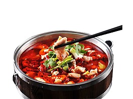 美味麻辣小龍蝦元素