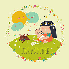 美麗的年輕母親擁抱小嬰兒