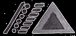 金字塔元素透明裝飾素材