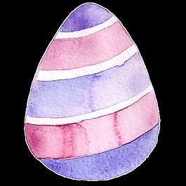 卡通復(fù)活節(jié)彩蛋透明裝飾素材