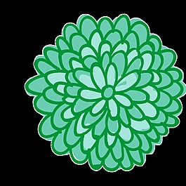 芬幻花蕊透明裝飾素材