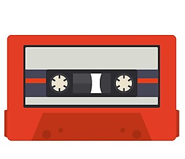 紅色收音機(jī)元素