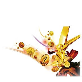 金條金幣新年元素