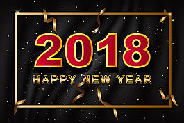 2018年新年背景