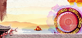 簡(jiǎn)約中國(guó)風(fēng)舞臺(tái)背景設(shè)計(jì)
