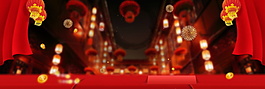 2018新年春節(jié)PSD海報(bào)背景設(shè)計(jì)