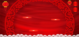 新年喜慶banner背景設(shè)計(jì)