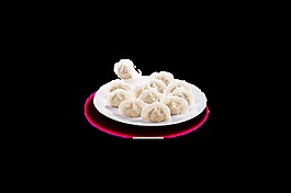 冬至餃子糕點(diǎn)食物素材