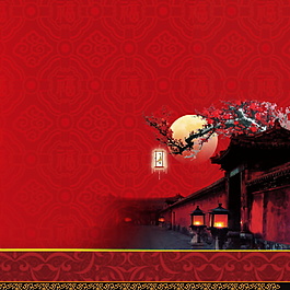 傳統(tǒng)狗年年貨節(jié)主圖設(shè)計(jì)