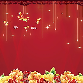 2018紅色花朵主圖設(shè)計(jì)