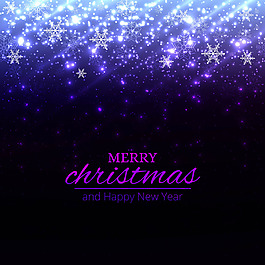 紫色圣誕彩色背景