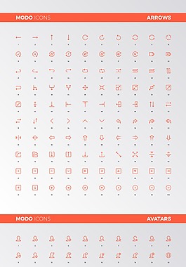 多款紅色生活類(lèi)icon素材