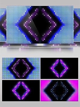 led光格高清視頻素材