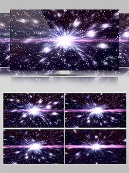 宇宙光白高清視頻素材