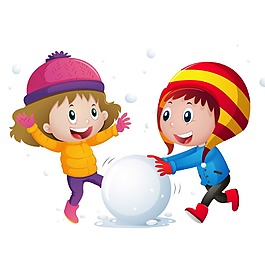 滾雪球png元素