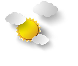 天氣多云png元素