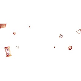 手繪漂浮幾何元素