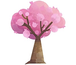 秋天的大樹png元素