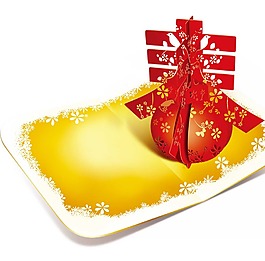 藝術(shù)字春節(jié)剪紙PNG元素